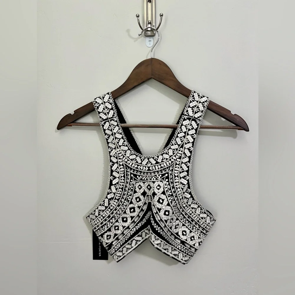 Dries Van Noten Embroidered Bralette NWT SOLD OUT ONLINE - Picture 6 of 12